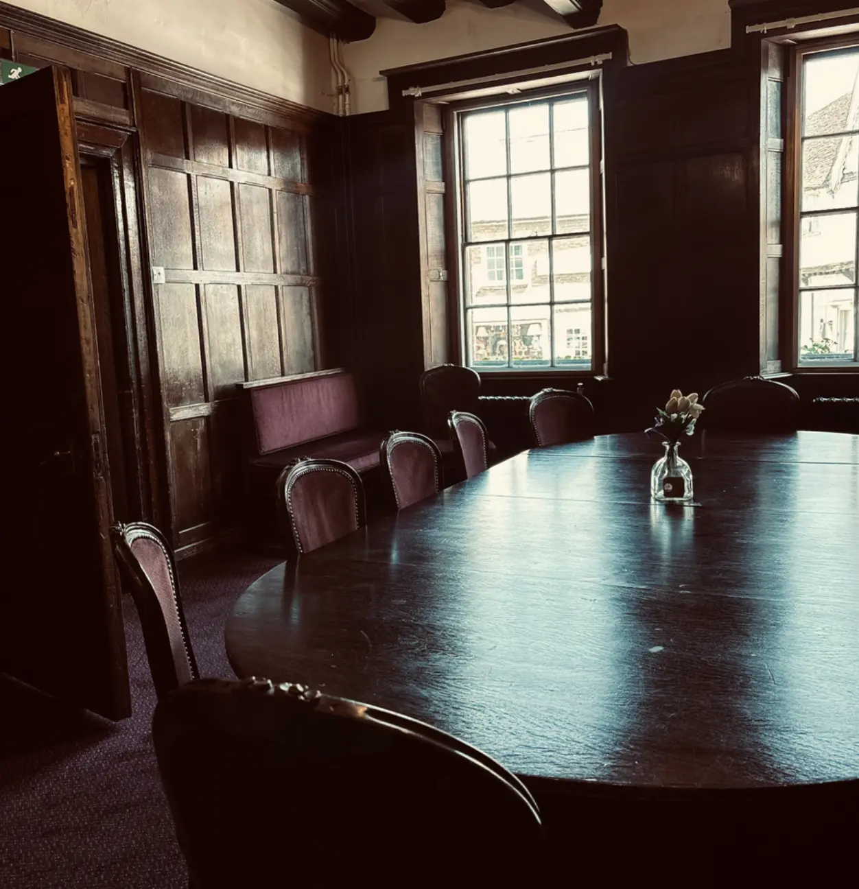 The Oak Room at The Limes Hotel — professional meeting room