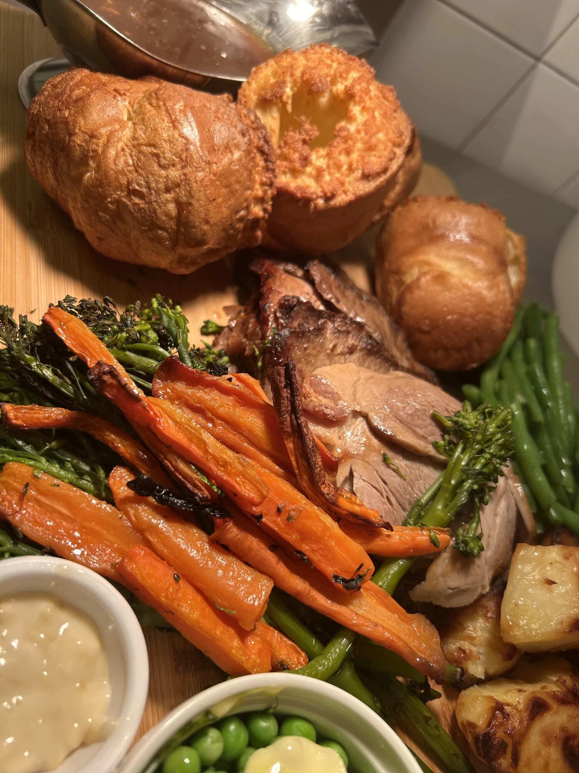 Sunday roast at The Limes restaurant